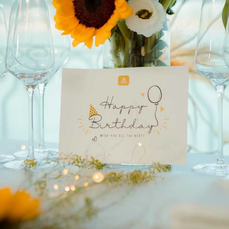 奢华庆祝你的生日